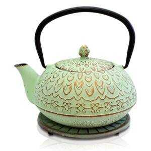 Moroccan Mint 900ml Cast Iron Teapot