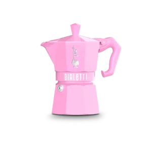 Bialetti Moka Exclusive Pink 3 Cuppa