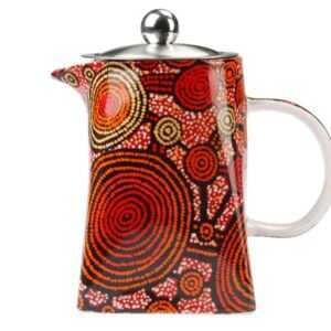 Aboriginal Art Teapot Teddy Gibson