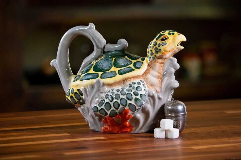 SEA TURTLE TEAPOT - Image 3