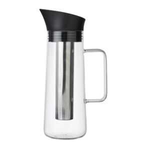 La Cafetiere Cold Brewing Iced Tea or Coffee Maker Glass Jar 1L Clear