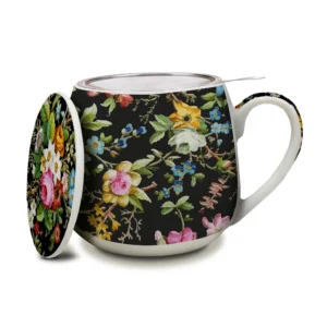 3 Piece Tea Infuser Mug Blu Hen