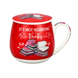 3 Piece Tea Infuser Mug with Books