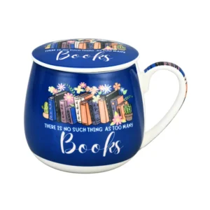 3 Piece Book Tea Infuser Mug