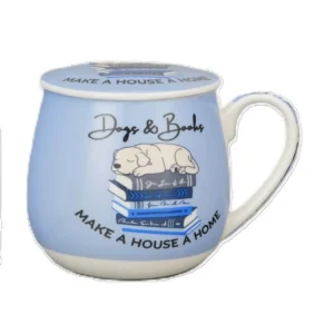 3 Piece Infuser Mug-Dogs and Books