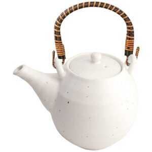 Gifu Matte White Teapot